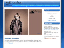 Tablet Screenshot of keithgraham.net